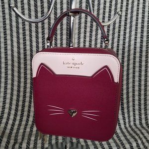 MAKE AN OFFER Kate Spade Cat Pink Multi Crossbody New condition with tag